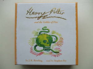 CD-BOX◆Harry Potter and the Goblet of Fire by J.K. Rowling　/17枚組 /ケース焼け色あせ /ハリー・ポッター