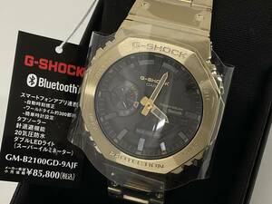 未使用 超美品 腕時計 カシオ CASIO GM-B2100GD-9AJF G-SHOCK Gショック タフソーラー フルメタル【8532】