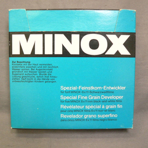 MINOX ミノックス 現像液 5本セット 現状品 管理J641-2