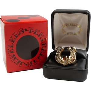 TENDERLOIN テンダーロイン H.S RING GOLD/STONE ホースシューリング 金 Size 【13号】 【中古品-非常に良い】 20755536