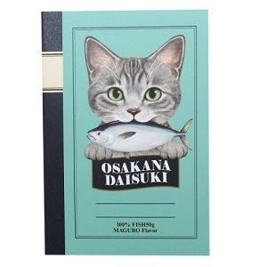 新品★フェリシモ猫部★手のひらミニノート★グリーン★猫雑貨★送料180円可