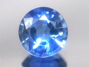 0.38ct b 新品・ライトブルー天然サファイヤ　タイ王国カンチャナブリ産