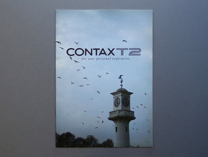 【カタログのみ】CONTAX T2 1994.07 検 コンタックス Carl Zeiss カールツァイス 京セラ