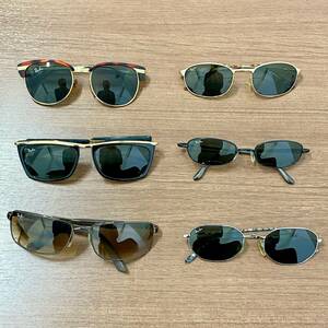 【まとめ出品】 6点 Ray Ban サングラス メンズ レディース レイバン アクセサリー ブランド 中古品