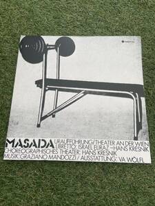 GRAZIANO MANDOZZI - MASADA レコード　サイケ　ドープ　スイス