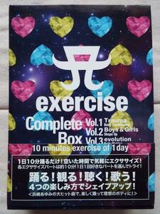 ★浜崎あゆみ exercise Complete 3枚組DVD-BOX／エクササイズ◆浜崎あゆみの大ヒット曲で、楽しく踊って理想のボディに！