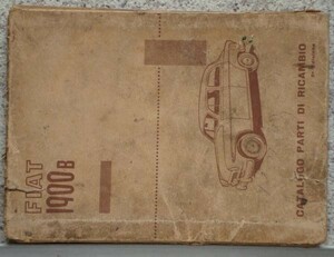 FIAT 1900B SPARE PARTS CATALOG