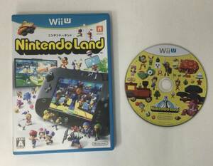 24Wii-032 任天堂 ニンテンドー Wii U ニンテンドーランド Nintendo Land レトロ ゲーム ソフト 使用感あり