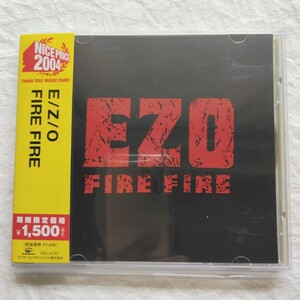 E・Z・O / FIRE FIRE　国内盤帯付き　フラットバッカー　FLATBACKER　