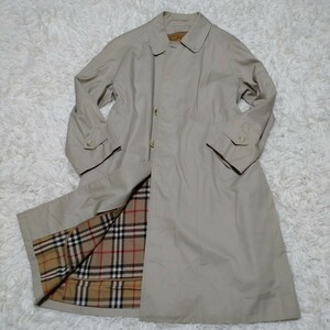 1スタ　BURBERRYS ステンカラーコート ノバチェック BURBERRY バーバリー ベージュ ビジネス Burberrys　ライナー　スプリングコート