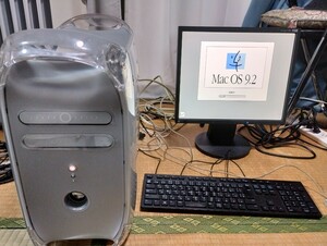 PowerMac G4 Quicksilver クイックシルバー 1.25GB/80GB/SD OS9.2.1 インストール　起動確認済み!