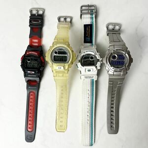 【 実働 】 CASIO カシオ G-SHOCK Gショック DW-003 DW-6910K DW-9500 G-2000 腕時計 デジタル ウォッチ 稼動品 4点 セット 限定品