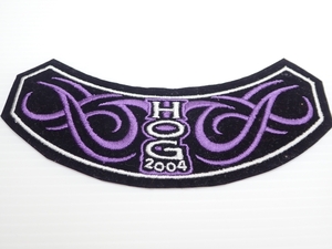 S115　ワッペン　2004年　ハーレーダビッドソン オーナーズグループ　限定 記念品 HARLEY DAVIDOSON　 HOG　badge