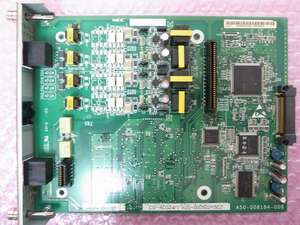 ■NEC UNIVERGE SV8300　4局アナログ外線ユニット　【CD-4COTA】　(1)■