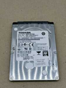 TOSHIBA MQ01AF050 500GB HDD　ジャンク扱い BIOSにて認識されました