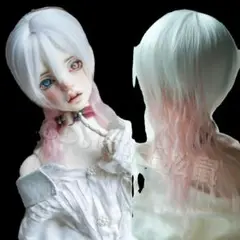 AX777 BJD 1/3 人形 ドール　用ウィッグ カツラ 耐熱 ハンドメイド