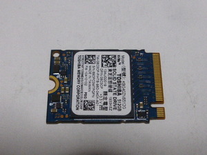 TOSHIBA 東芝 SSD M.2 NVMe Type2230 Gen 3x4 512GB 電源投入回数321回 使用時間3097時間 正常98% KBG40ZNS512G 中古品です①