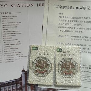 Suica 東京駅開業100周年記念　新品未使用
