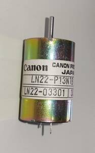 canon製モーター LN22-03301 12V 未使用・動作未確認・ジャンク品