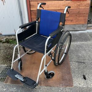 D4110【家財便C】車イス MiKi BALシリーズ Wheel Chair BAL-1 自走用標準型