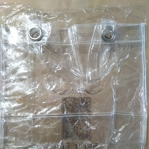 痛バッグ 透明 ビニール トートバッグ 35×34×13cm 未開封新品 初期ヨレあり