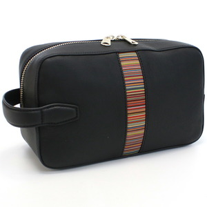 【新品 未使用】ポールスミス Paul Smith セカンドバッグ ブランド M1A6606 BMULTI 79 BLACK ブラック