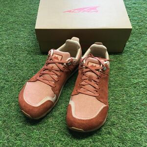 NA205 ALTRA アルトラ M LP ALPINE US8.5 26.5cm トレイルランニングシューズ DARK CLAY アウトドア 未使用 展示品 靴