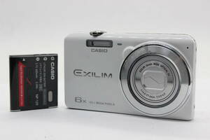 【返品保証】 カシオ Casio Exilim EX-ZS25 ホワイト 6x バッテリー付き コンパクトデジタルカメラ s7415