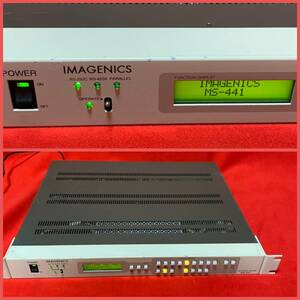IMAGENICS　イメージニクス　マルチシグナルスイッチャー MS-441 multi signal switch スイッチャー　映像機器