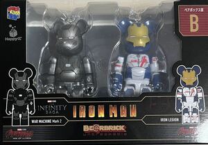 B賞【WAR MACHINE Mark2】＆【IRON LEGION】　BE@RBRICK (ベアブリック)