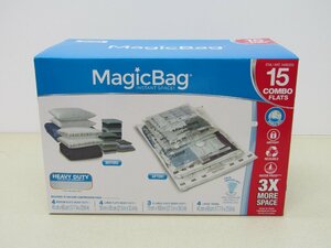 【未使用開封品】 Magic Bag マジックバッグ 圧縮袋 4サイズ 15枚パック コストコ商品