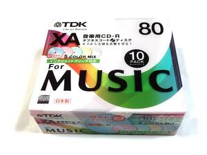 TDK　CD-R　80　10枚パック　音楽用　日本製