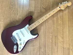[GT]Fender Standard Stratocaster フェンダー・スタンダード・ストラトキャスター ST62 Metallic Red メタリック・レッド レアカラー！