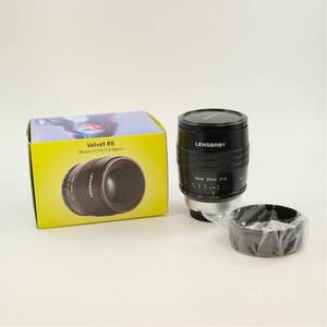 Lensbaby レンズベビー Velvet 85mm F1.8 Sony ソニー E カメラ用MF レンズ
