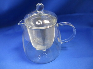 ハリオ　耐熱・熱湯用　茶器　ポット　１ヶ（茶こし付き）未使用品