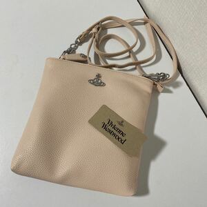 ★新品★Vivienne Westwood(ヴィヴィアンウエストウッド)/ショルダーバッグ/レザー/オーブ/ベージュ/結婚式/二次会/パーティー