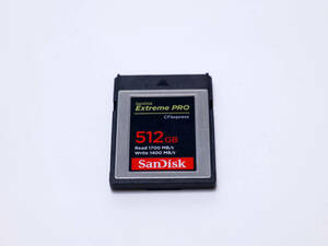 SanDisk Extreme PRO 512GB CFexpress Type-B メモリーカード 読み取り1700MB/秒 書き込み1400MB/秒 1