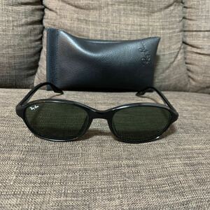 B&L Ray-Ban レイバン サングラス W2836 ブラックフレーム ケース付き