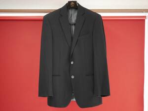 Calvin Klein/カルバンクライン メンズスーツ シングルスーツ スーツ ブレザー トップ 黒 ブラック 無地 ウール 36Rサイズ S-Mサイズ相当