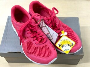  【送料無料】新品未使用：アシックス asics　LADYGELFEATHERGLIDE4 TJR555（25.0cm）