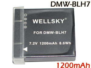 DMW-BLH7 互換バッテリー [ 純正充電器で充電可能 残量表示可能 純正品と同じよう使用可能 ] Panasonic パナソニック DMC-GM1K DC-GF10　