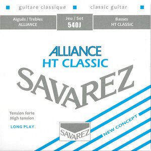 サバレス 弦 SAVAREZ 540J アリアンス×6SET クラシックギター弦 ハイテンション