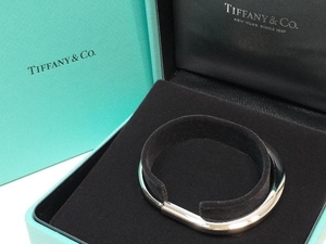 Tiffany&Co. ティファニー K18 18金 WG ロック バングル ホワイトゴールド 750 30g 店舗受取可