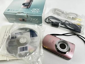 【4/53ES2】Canon IXY PC1356 デジカメ 510 IS 動作確認済 