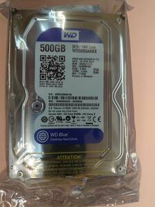 WD Blue Desktop Hard Drive 500G SATA/16MB Cache WD5000AAKX