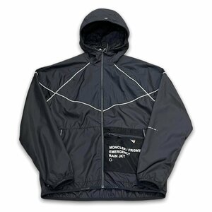 MONCLER × FRAGMENT 21AW HUNOR GIUBBOTTO JACKET サイズ1 ブラック G209U1A00001M1289 モンクレール フラグメント ナイロンジャケット