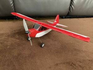 daisukeaircraft マイクロウイングシリーズ　スポーツカブ　翼幅480mm バルサフィルム貼り　100g未満可