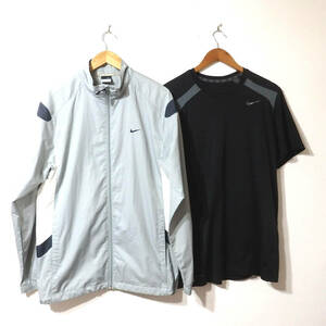 【送料無料】ナイキジャケット、Tシャツおまけ付き　Lサイズ/NIKE　スポーツウェア　ウォームアップ