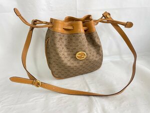 KK0604-52I　ゆうパック着払い　GUCCI　巾着　ショルダーバッグ　007.984.0138　GG柄　グッチ　斜め掛け鞄