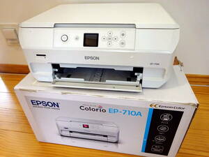 EPSON EP-710A 廃インクタンクが満杯の為ジャンク品 